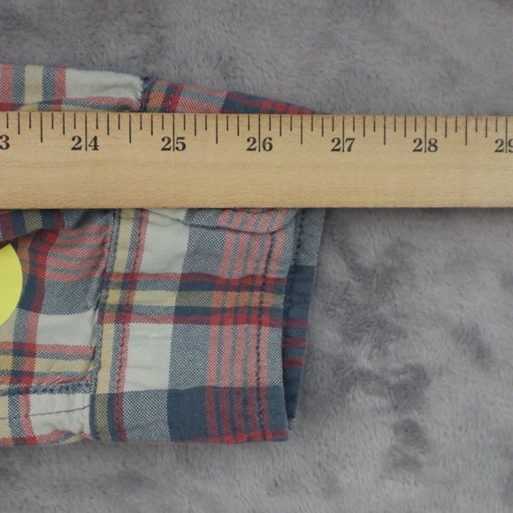 Ralph Lauren Shirt Mens XL Multicolor Plaid Button Up Long Sleeve Collared Top - Picture 7 of 16